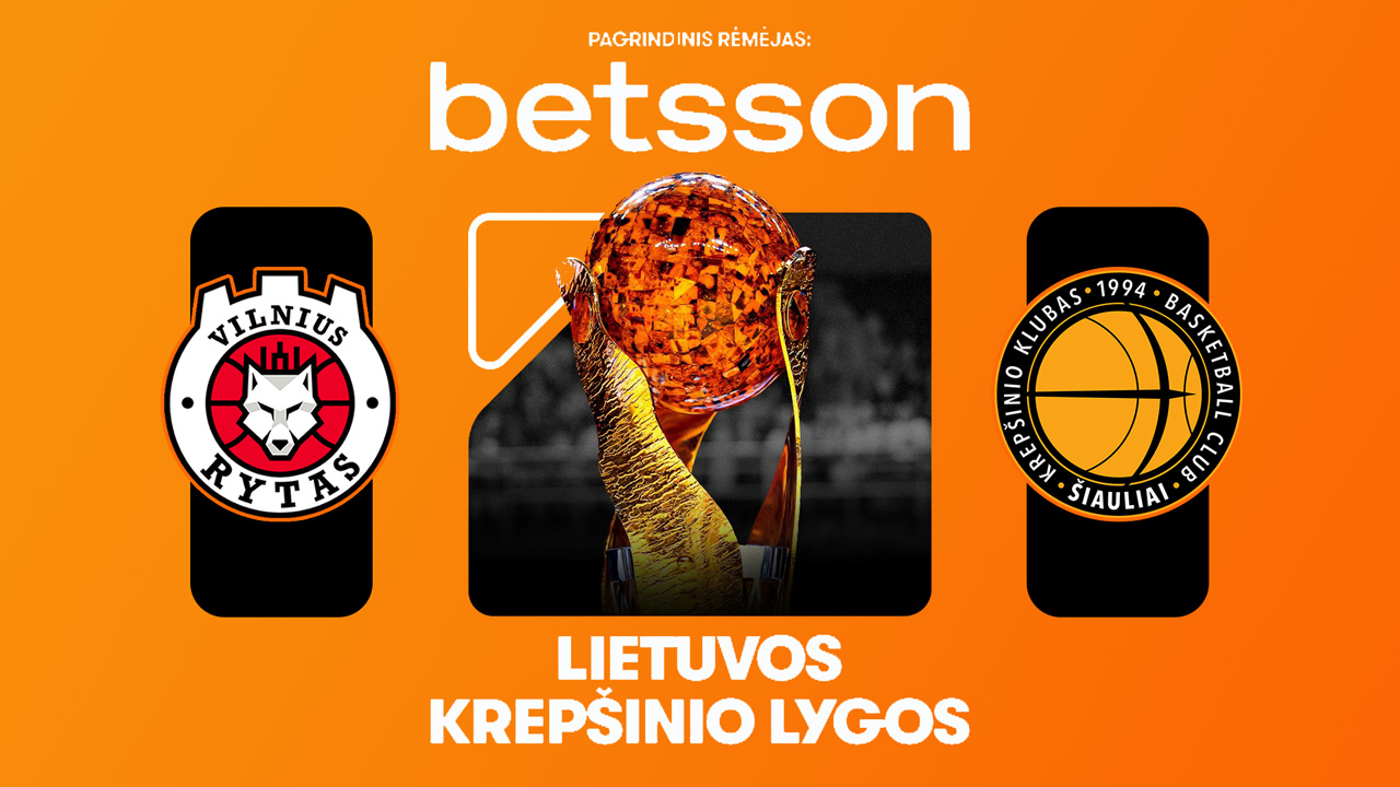 BC Lietuvos rytas vs BC Šiauliai poster