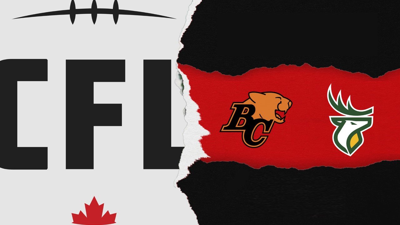 BC Lions vs Edmonton Elks poster