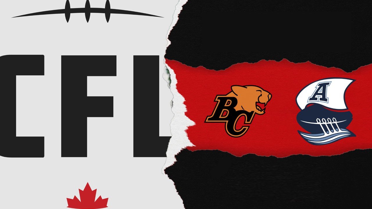 BC Lions vs Toronto Argonauts poster