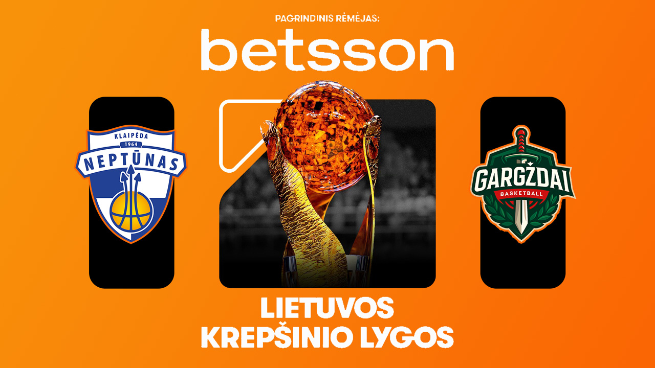 BC Neptūnas vs BC Gargždai-SC poster