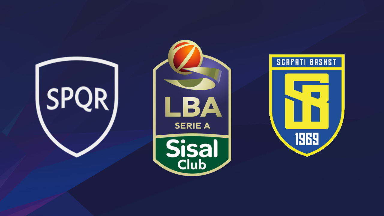 BC Roma SPQR vs Scafati Basket poster