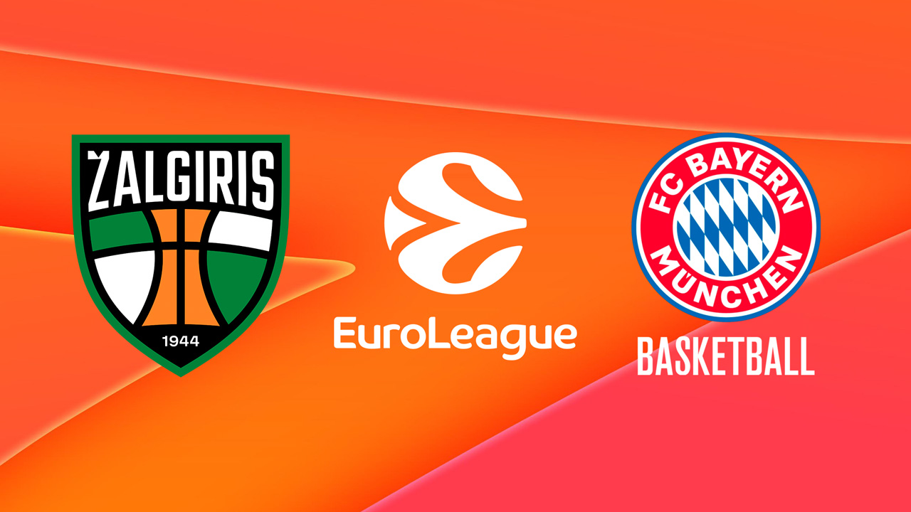 BC Žalgiris vs Bayern München Basketball poster