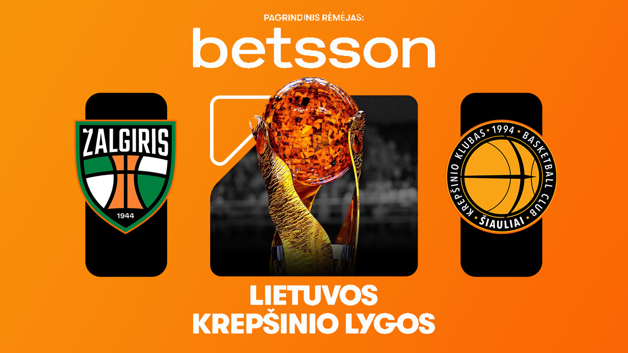 BC Žalgiris vs BC Šiauliai poster