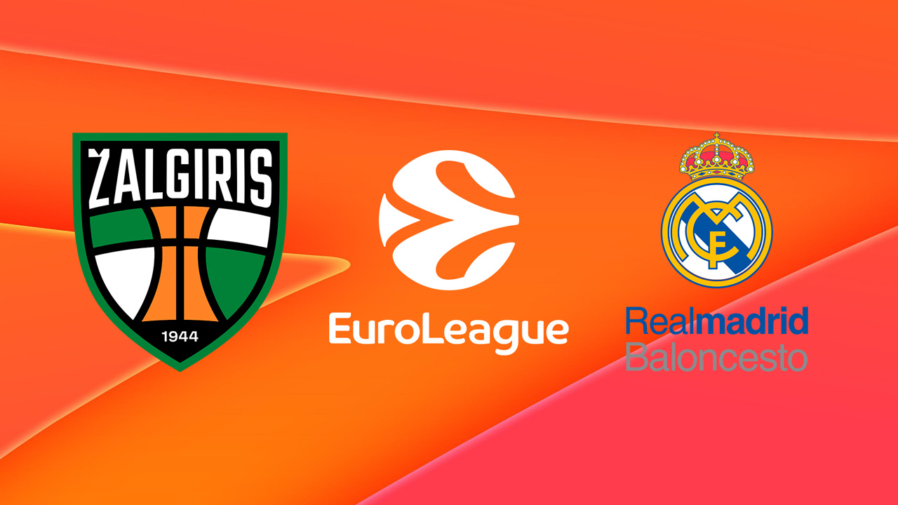 BC Žalgiris vs Real Madrid Baloncesto poster