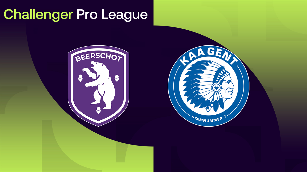 Beerschot vs Jong Gent poster
