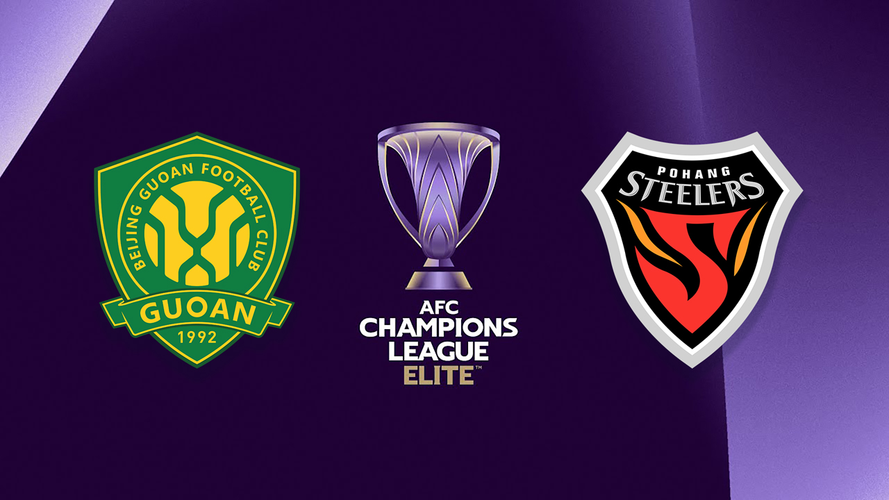 Beijing Guoan vs Pohang Steelers poster