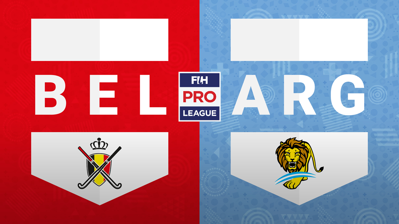 Belgium Hockey vs Argentina Hockey poster