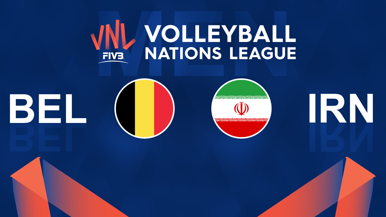 Belgium Volleyball vs Iran Volleyball poster