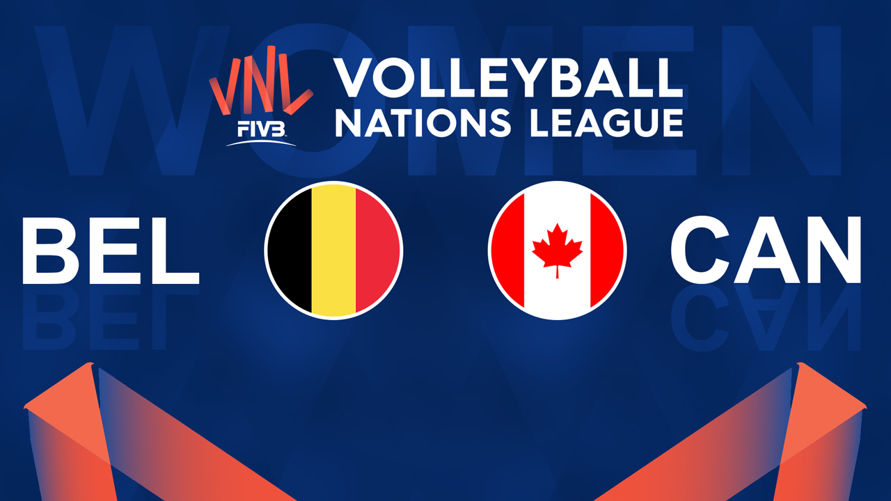 Belgium Volleyball Women vs Canada Volleyball Women poster