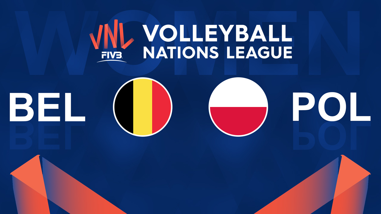 Belgium Volleyball Women vs Poland Volleyball Women poster