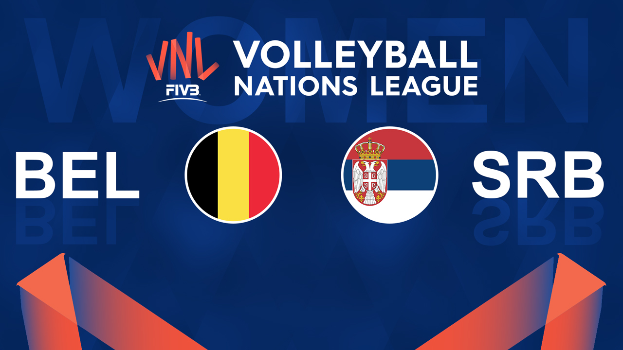 Belgium Volleyball Women vs Serbia Volleyball Women poster
