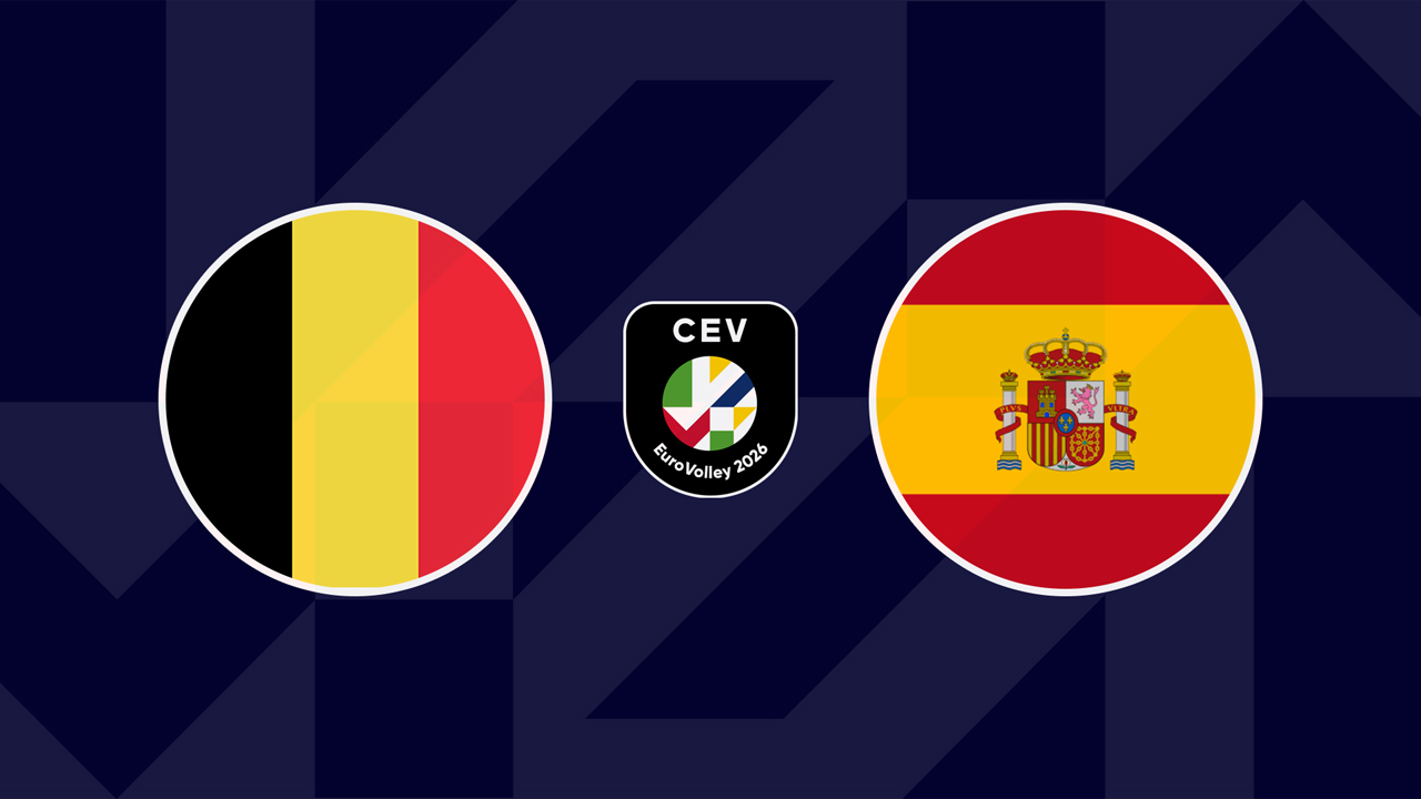 Belgium Volleyball Women vs Spain Volleyball Women poster
