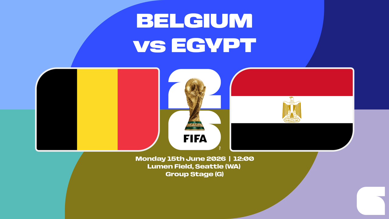 Belgium vs Egypt poster