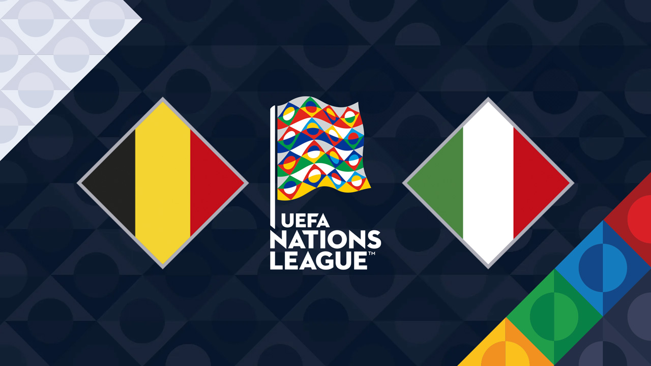Belgium vs Italy poster