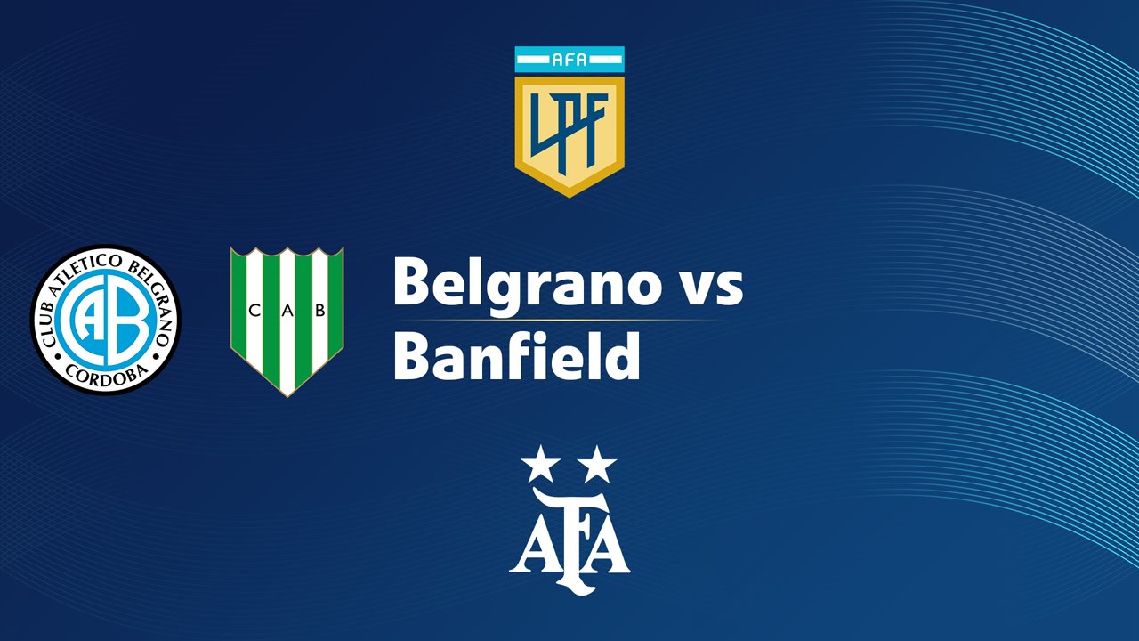 Belgrano vs Banfield poster