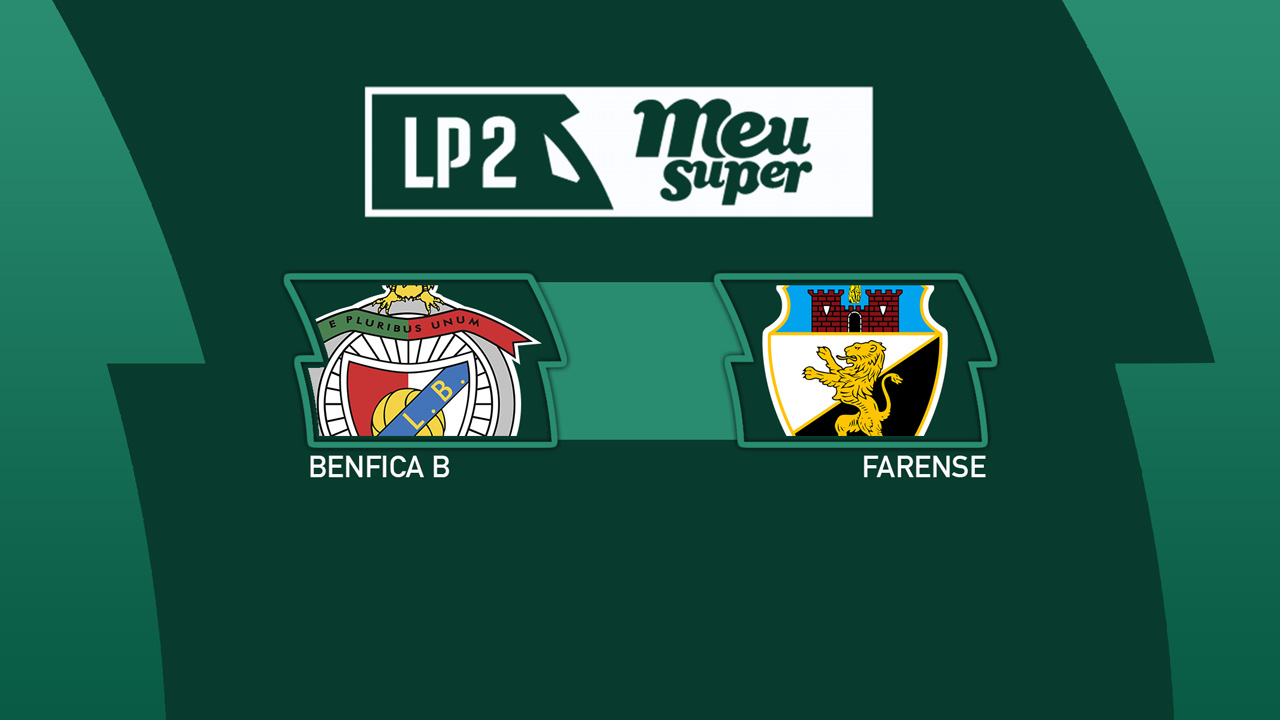 Benfica B vs Farense poster