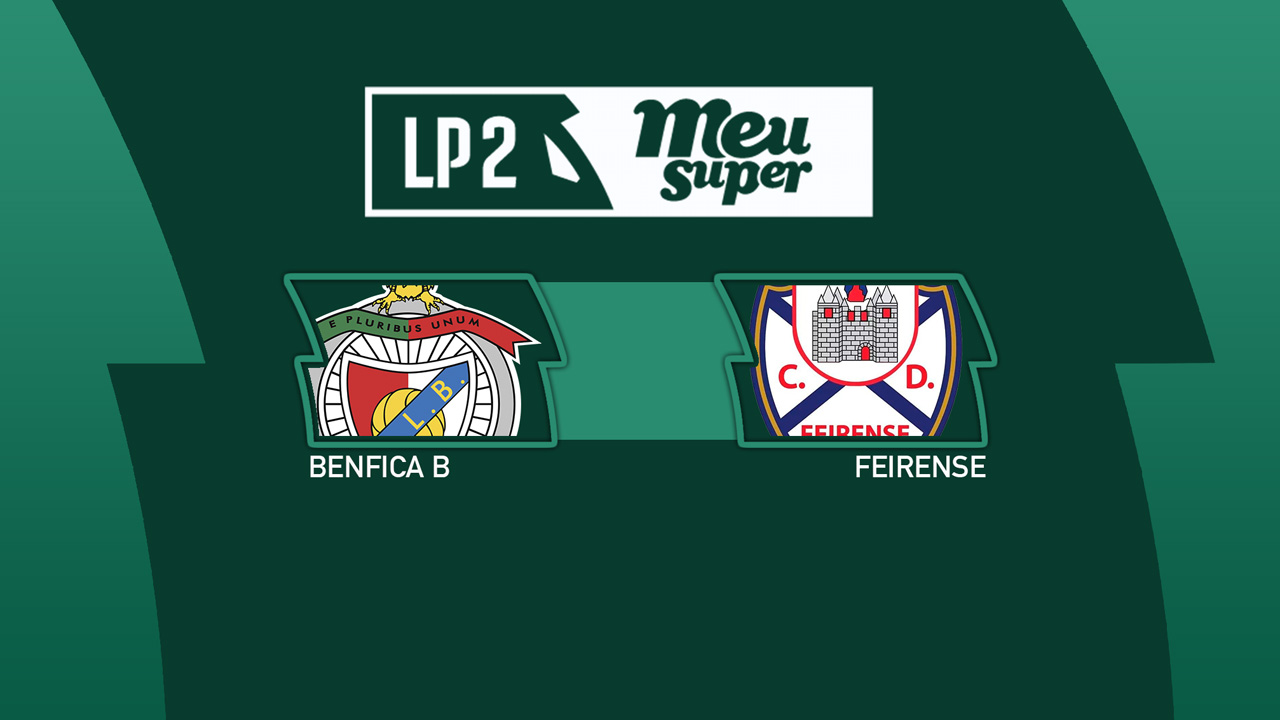 Benfica B vs Feirense poster