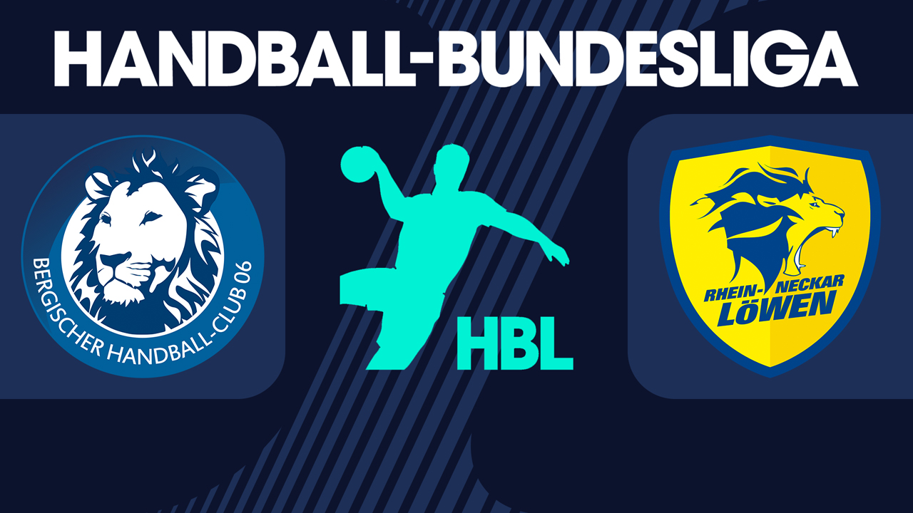 Bergischer HC vs Rhein-Neckar Löwen poster