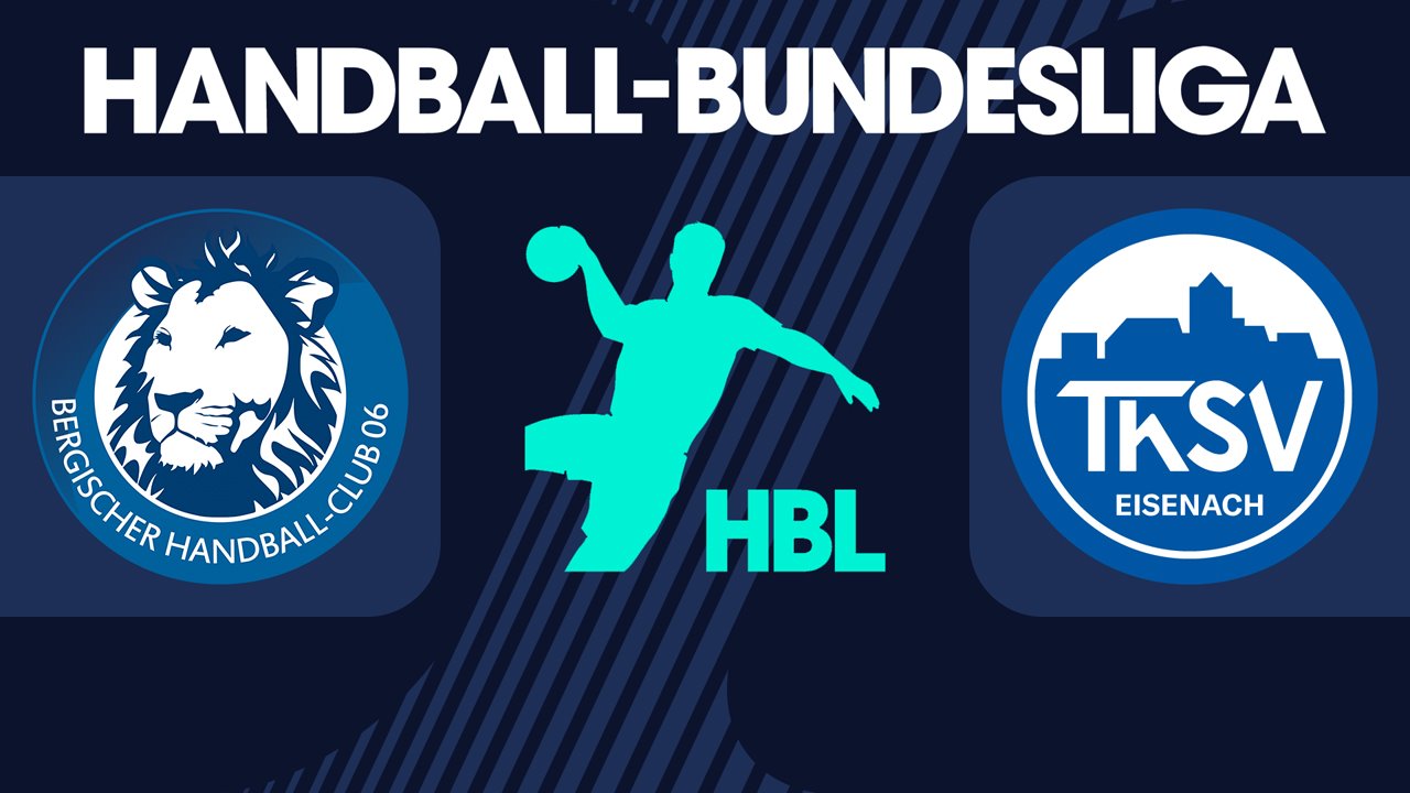 Bergischer HC vs ThSV Eisenach poster