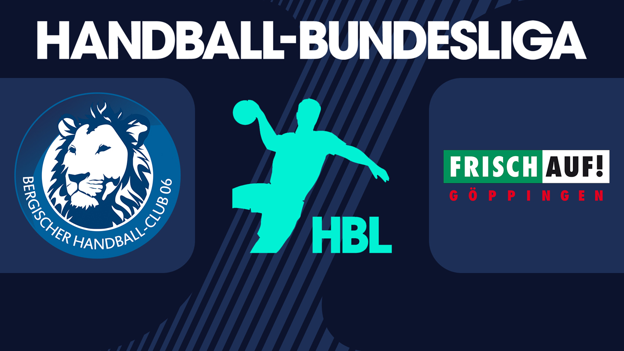 Bergischer HC vs TPSG Frisch Auf Göppingen poster
