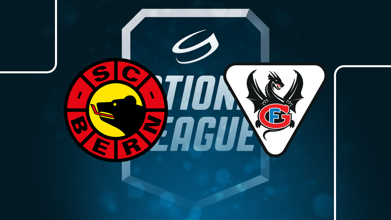 Bern vs HC Fribourg-Gottéron poster