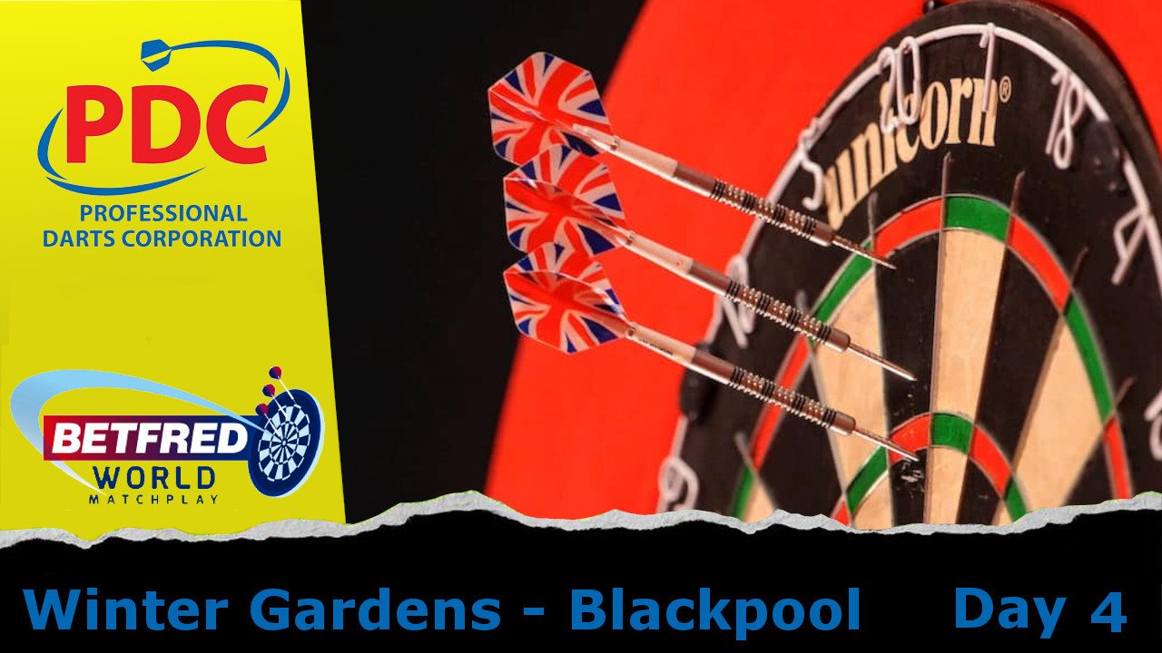 Betfred World Matchplay Day 4 image