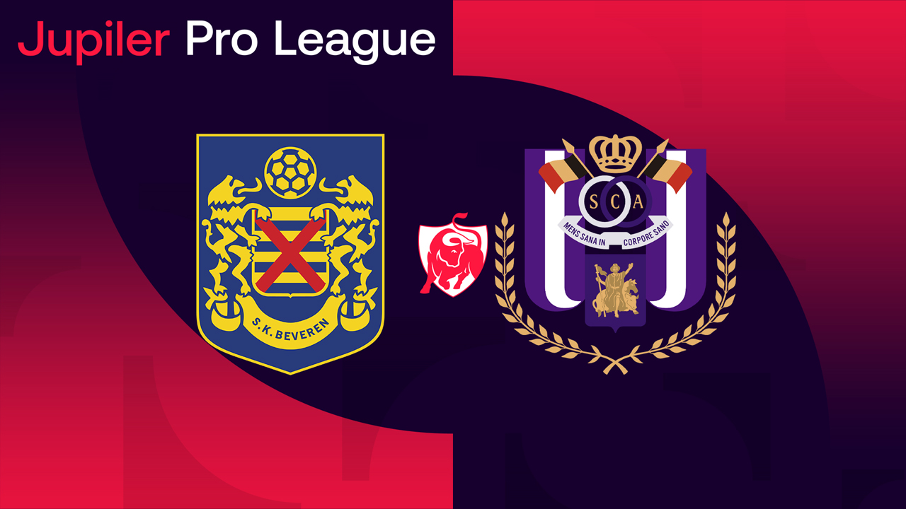 Beveren vs Anderlecht poster