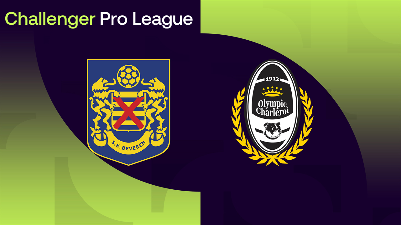 Beveren vs Olympic Charleroi poster
