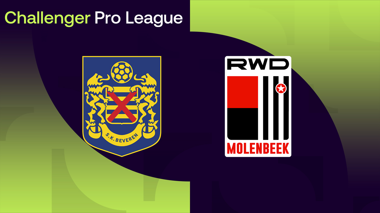 Beveren vs RWDM Brussels poster