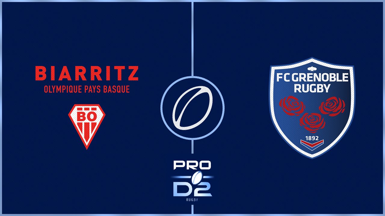 Biarritz Olympique vs FC Grenoble poster