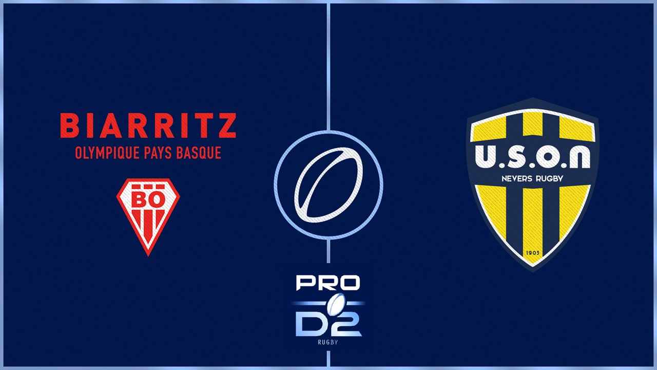 Biarritz Olympique vs Nevers poster
