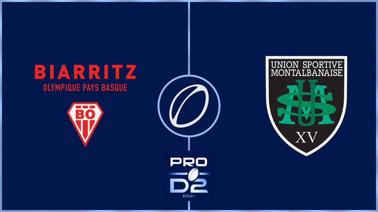 Biarritz Olympique vs US Montauban poster