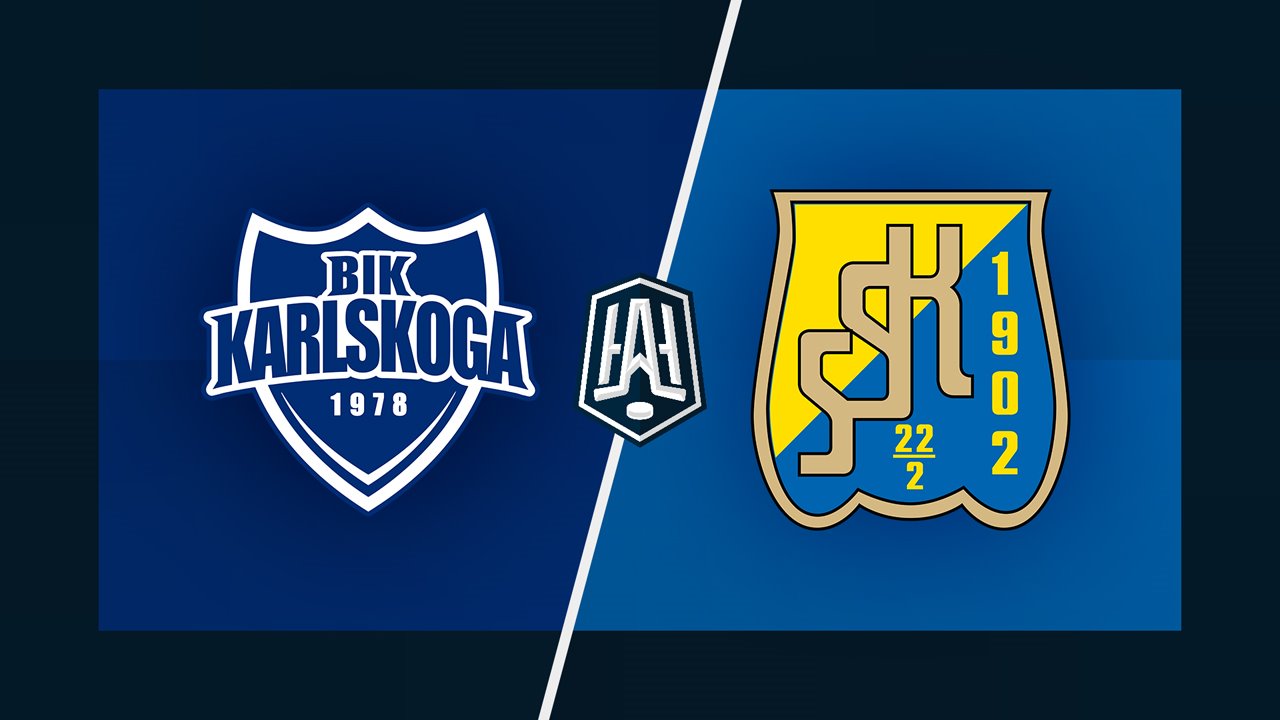 BIK Karlskoga vs Södertälje SK poster