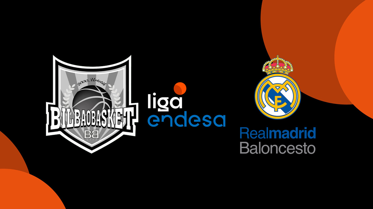 Bilbao Basket vs Real Madrid Baloncesto poster