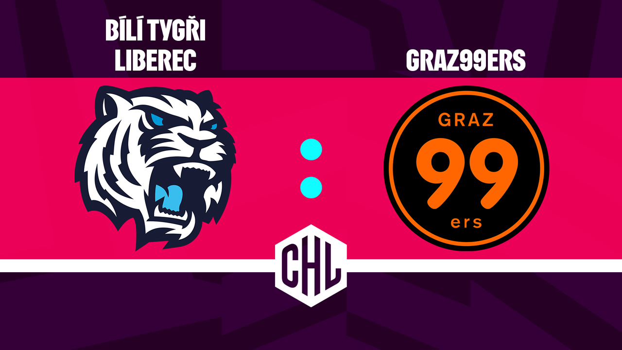 Bílí Tygři Liberec vs Graz99ers poster