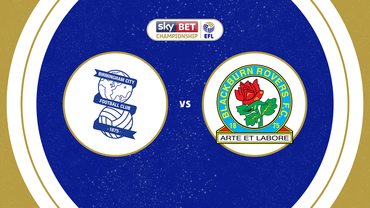 Birmingham City vs Blackburn Rovers poster