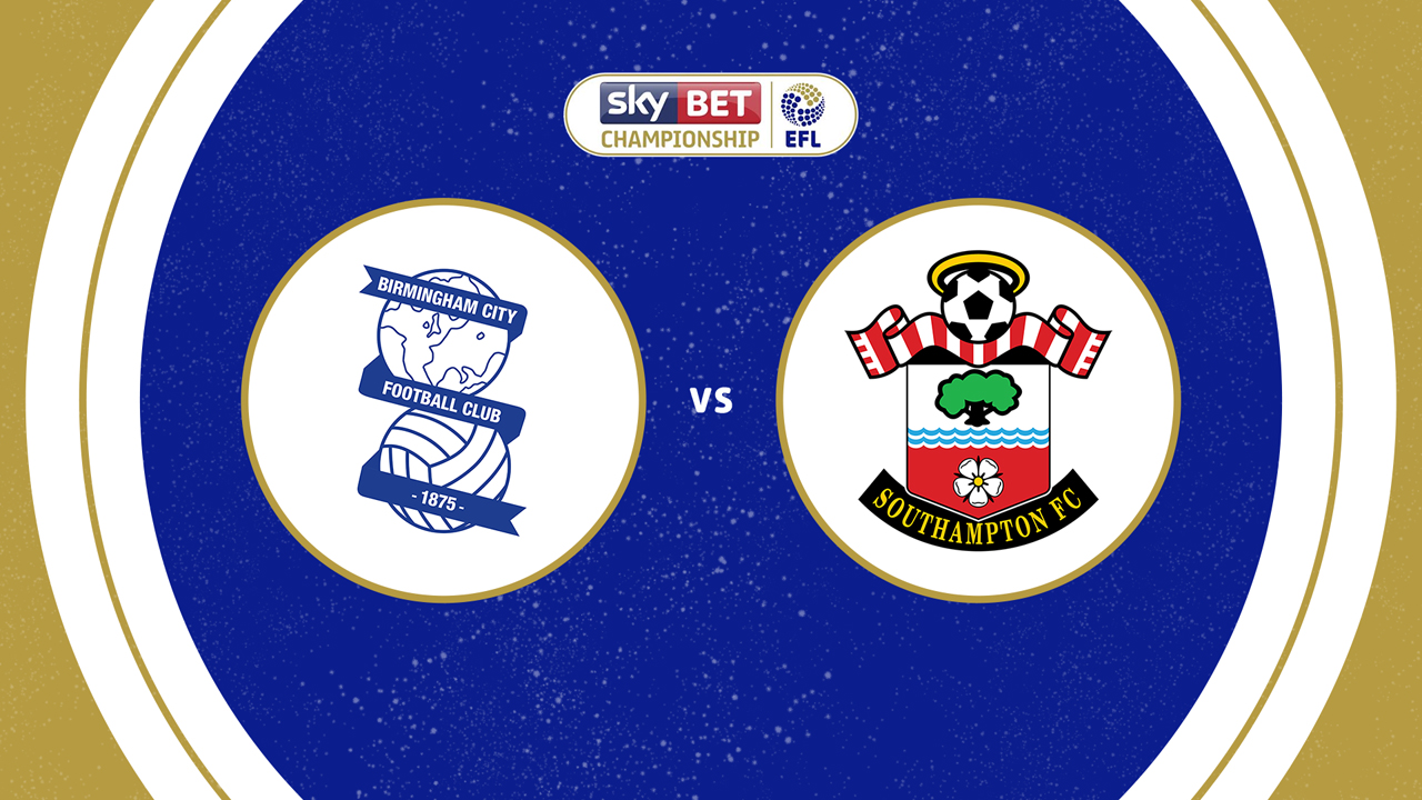 Birmingham City vs Southampton poster