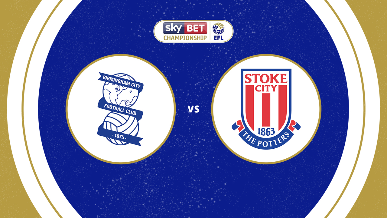 Birmingham City vs Stoke City poster