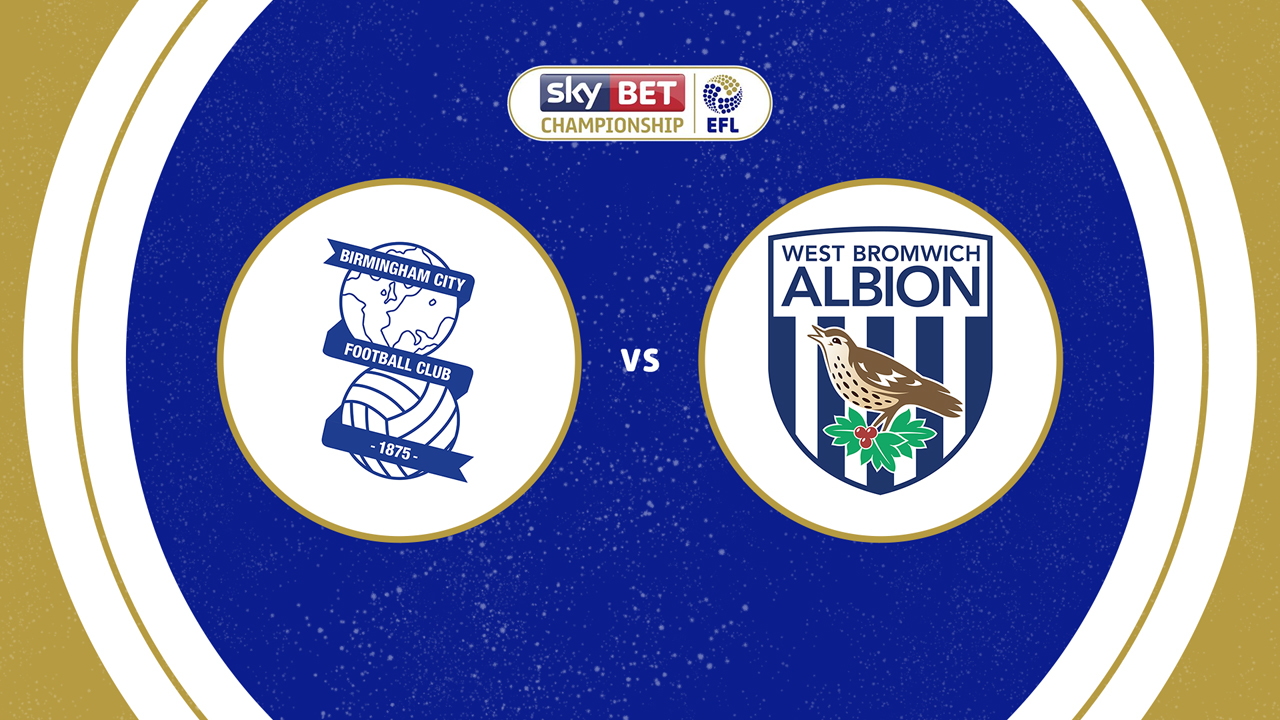 Birmingham City vs West Bromwich Albion poster