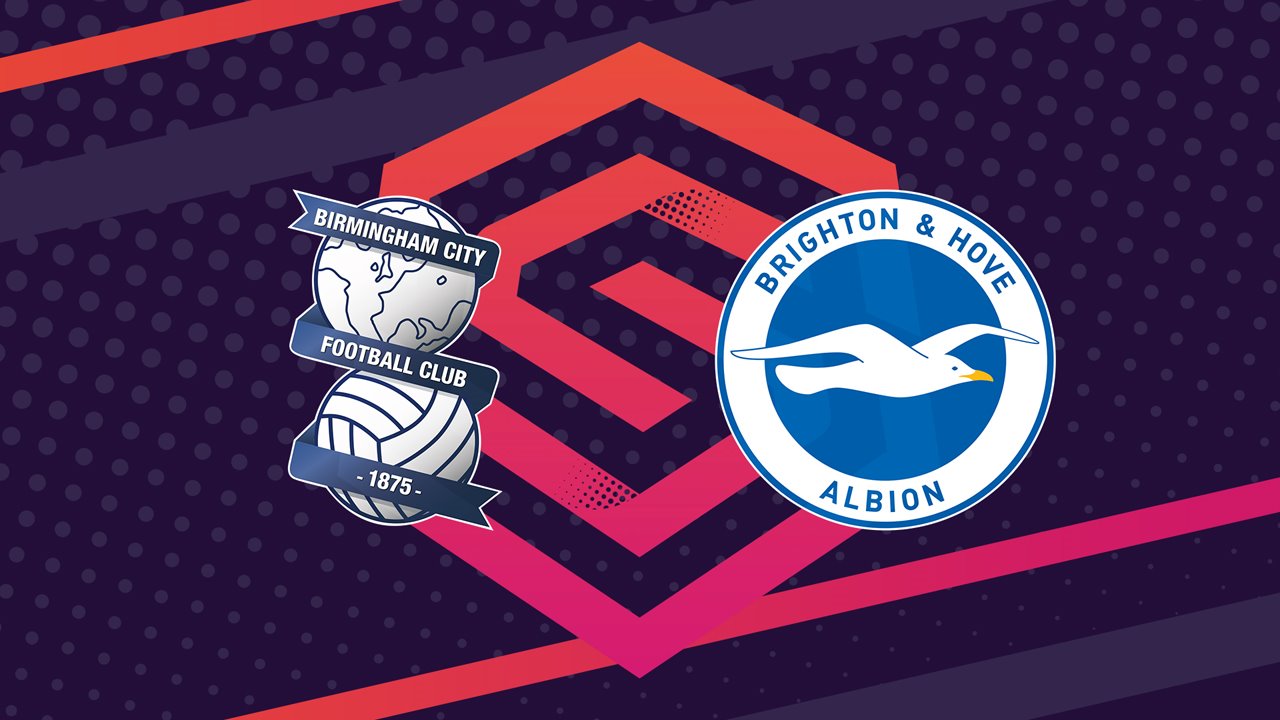 Birmingham City WFC vs Brighton WFC poster