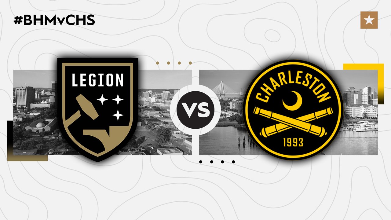 Birmingham Legion vs Charleston Battery poster