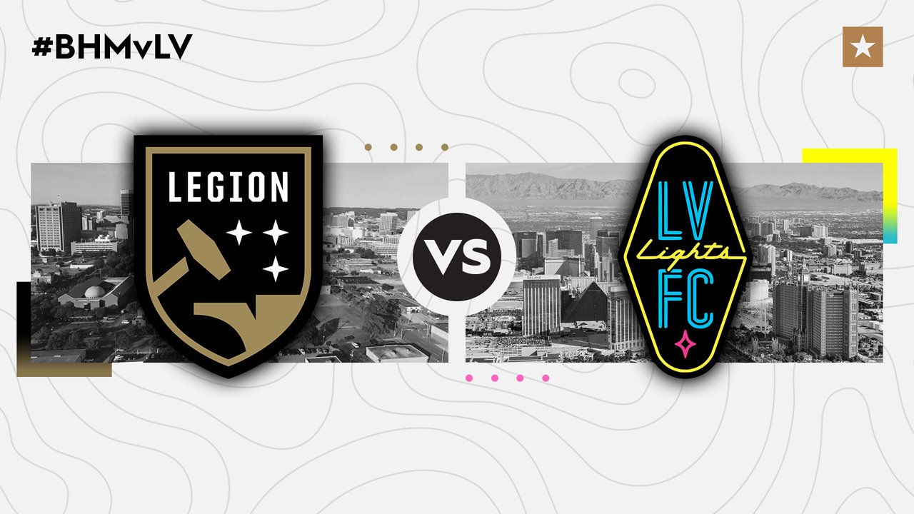 Birmingham Legion vs Las Vegas Lights poster
