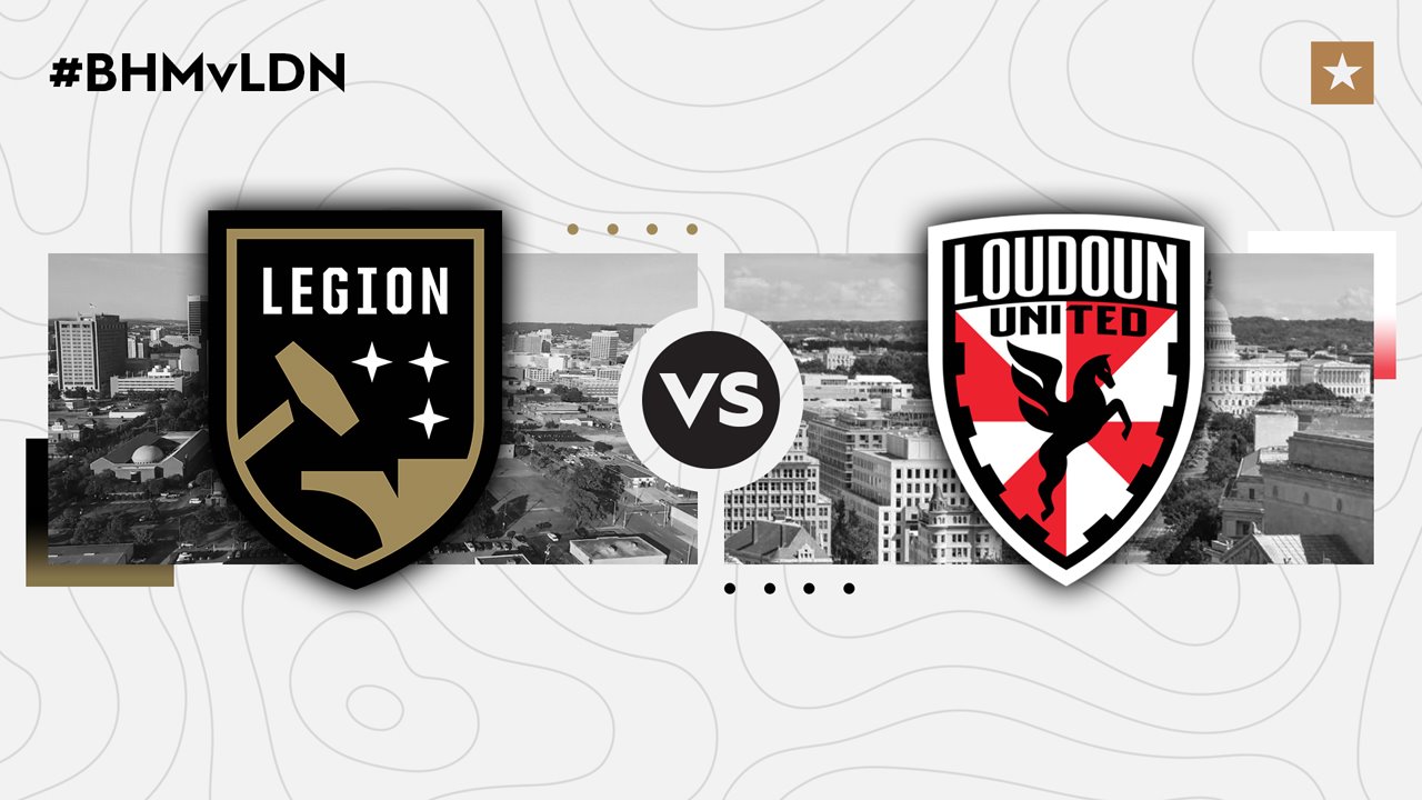 Birmingham Legion vs Loudoun United poster