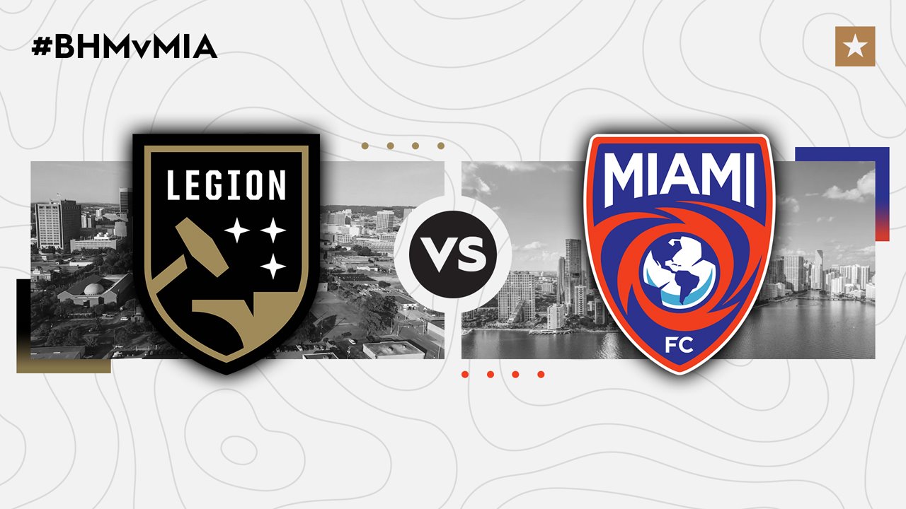 Birmingham Legion vs Miami FC poster