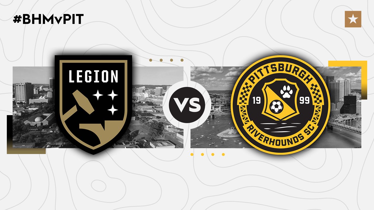 Birmingham Legion vs Pittsburgh Riverhounds poster