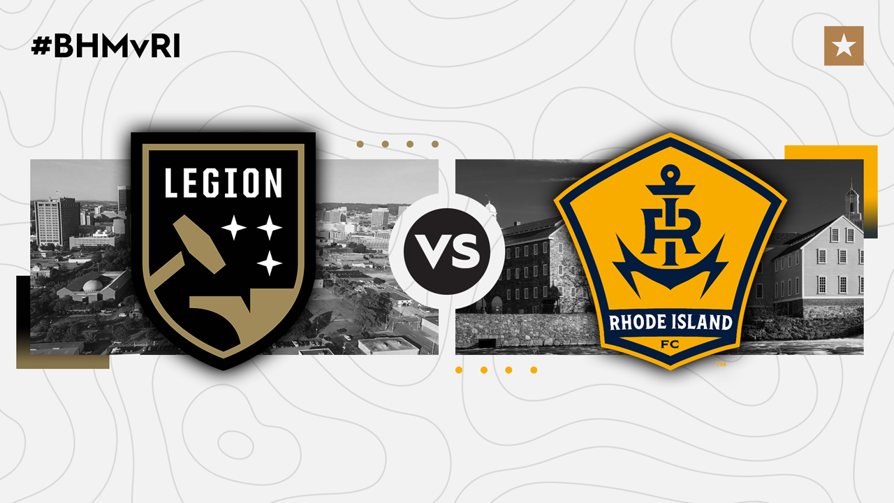 Birmingham Legion vs Rhode Island FC poster