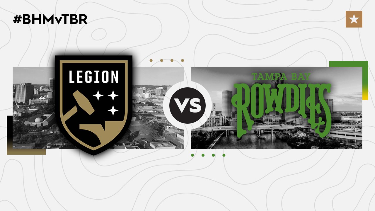 Birmingham Legion vs Tampa Bay Rowdies poster