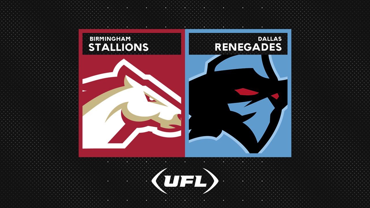 Birmingham Stallions vs Dallas Renegades poster