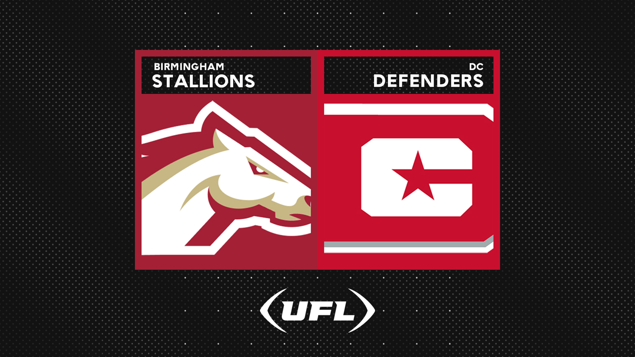 Birmingham Stallions vs DC Defenders poster