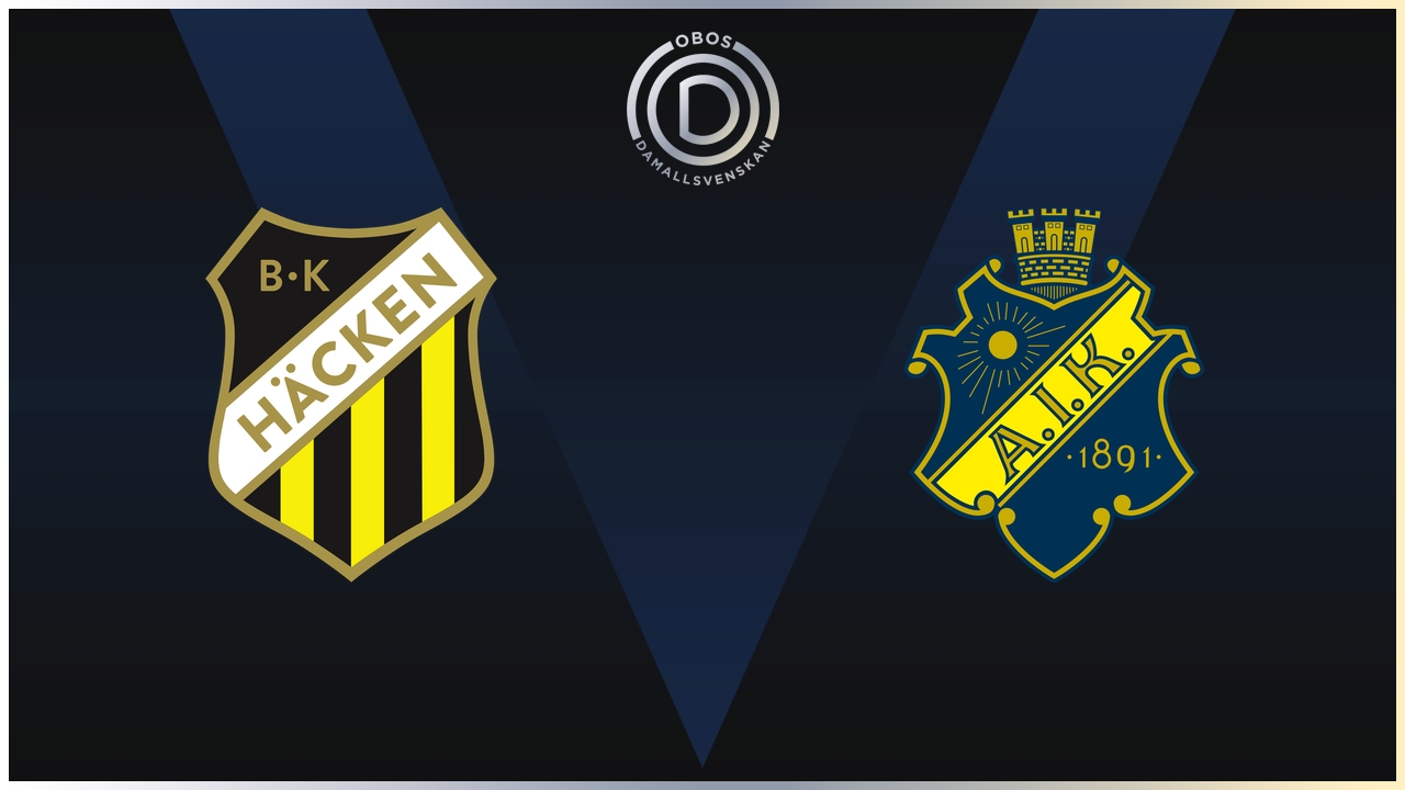 BK Häcken Women vs AIK Women poster